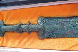 秦剑照片,千年古剑的风华再现